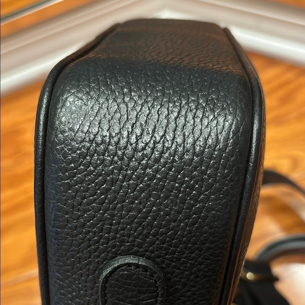 Valentino Black Crossbody Bag with Studded V Design - Picture 8 of 12